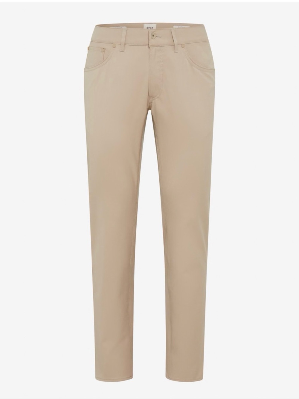 Brax Mens Beige high flex Chuch Slim Straight Chinos